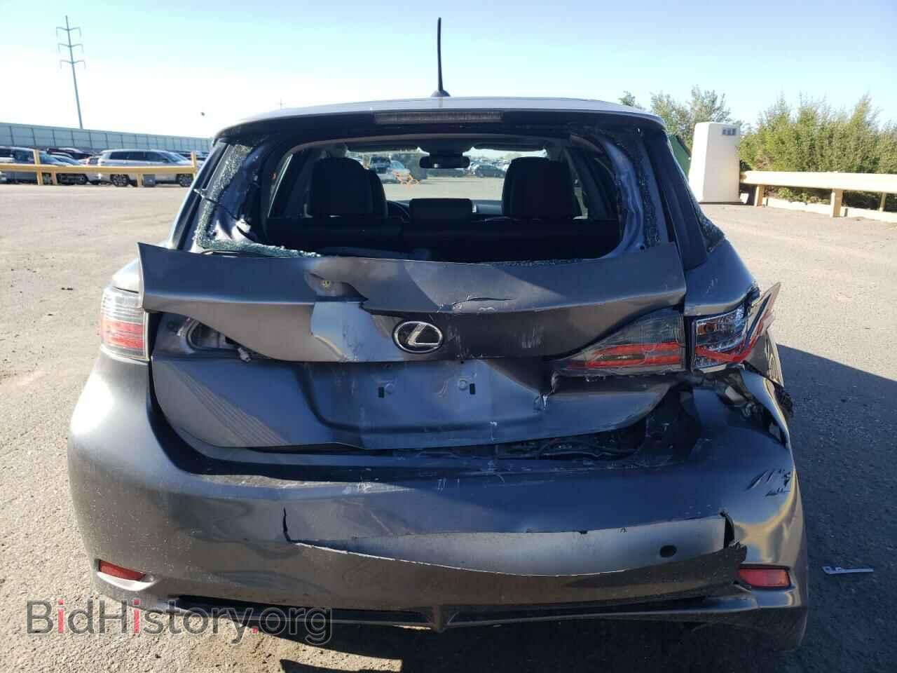 2012 LEXUS CT 200 - VIN: JTHKD5BH0C2064804 - Фото 6