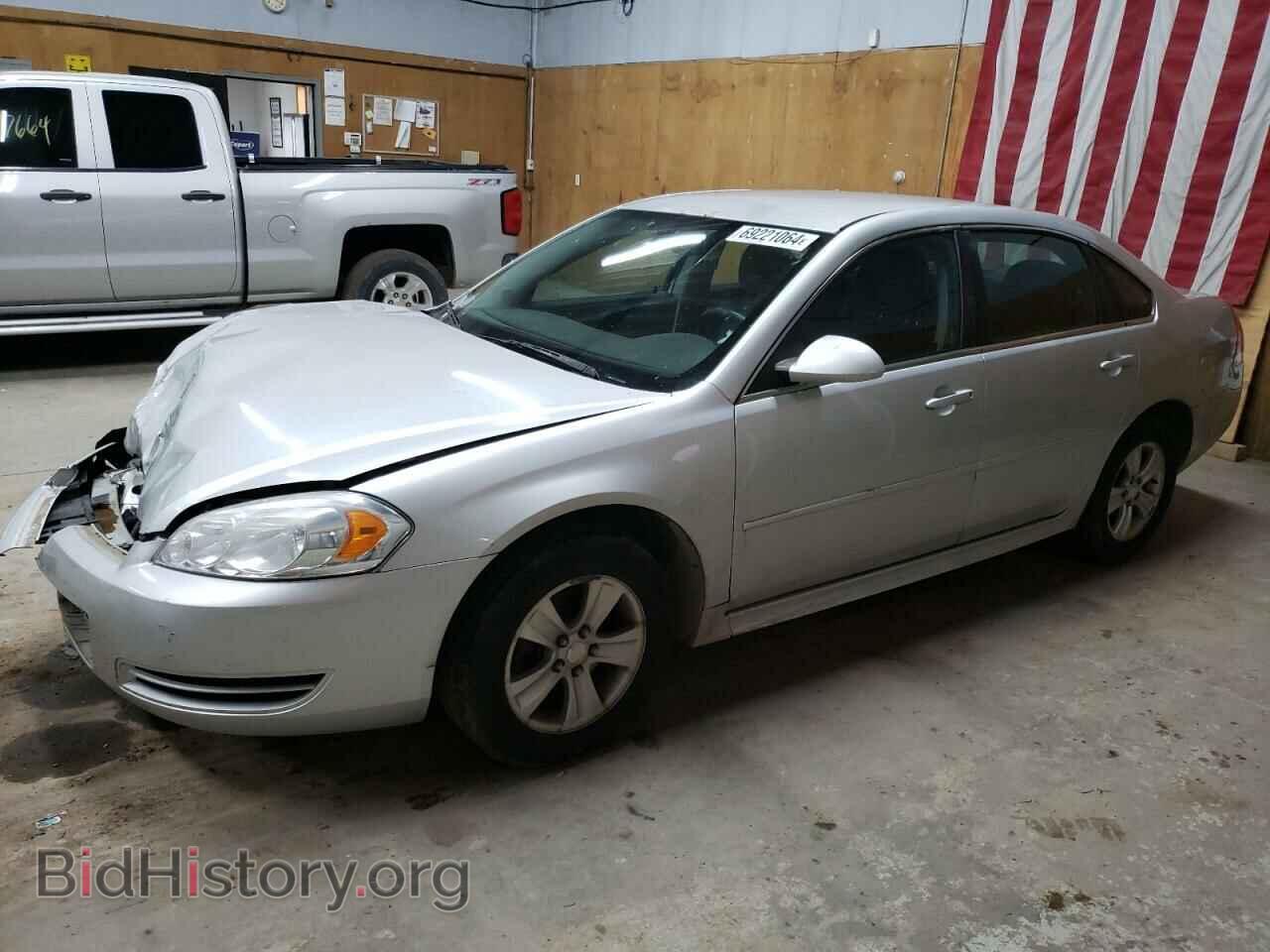 Фотография 2G1WF5E3XC1304639 - CHEVROLET IMPALA 2012