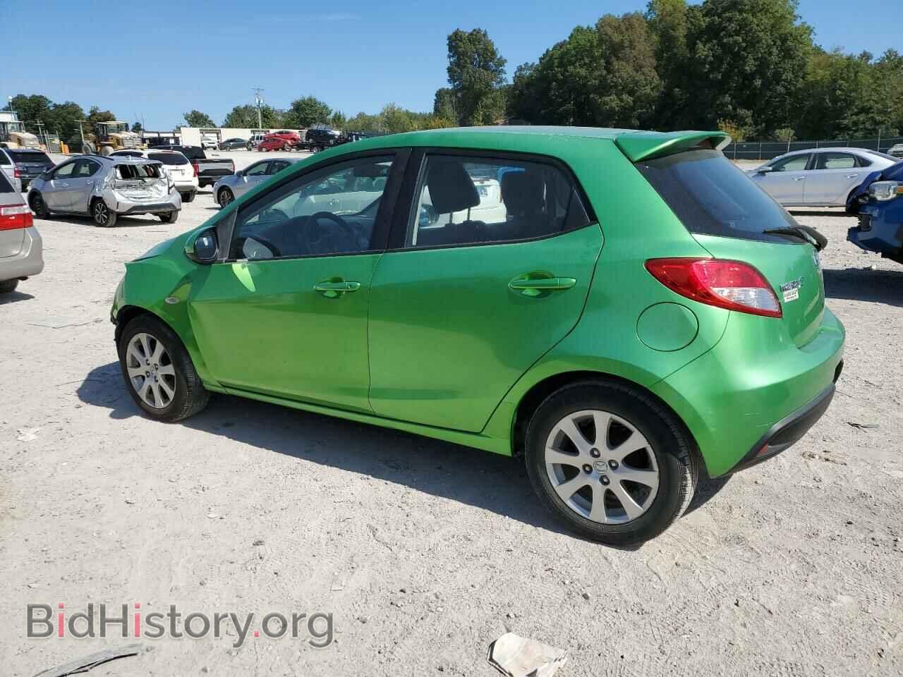 2011 MAZDA 2 - VIN: JM1DE1HZXB0104381 - Фото 2