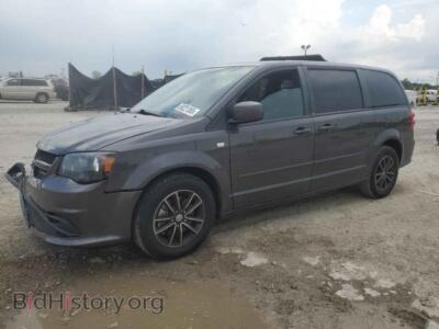 2014 Dodge CARAVAN SE, серый — VIN 2C4RDGBG9ER342106, Copart