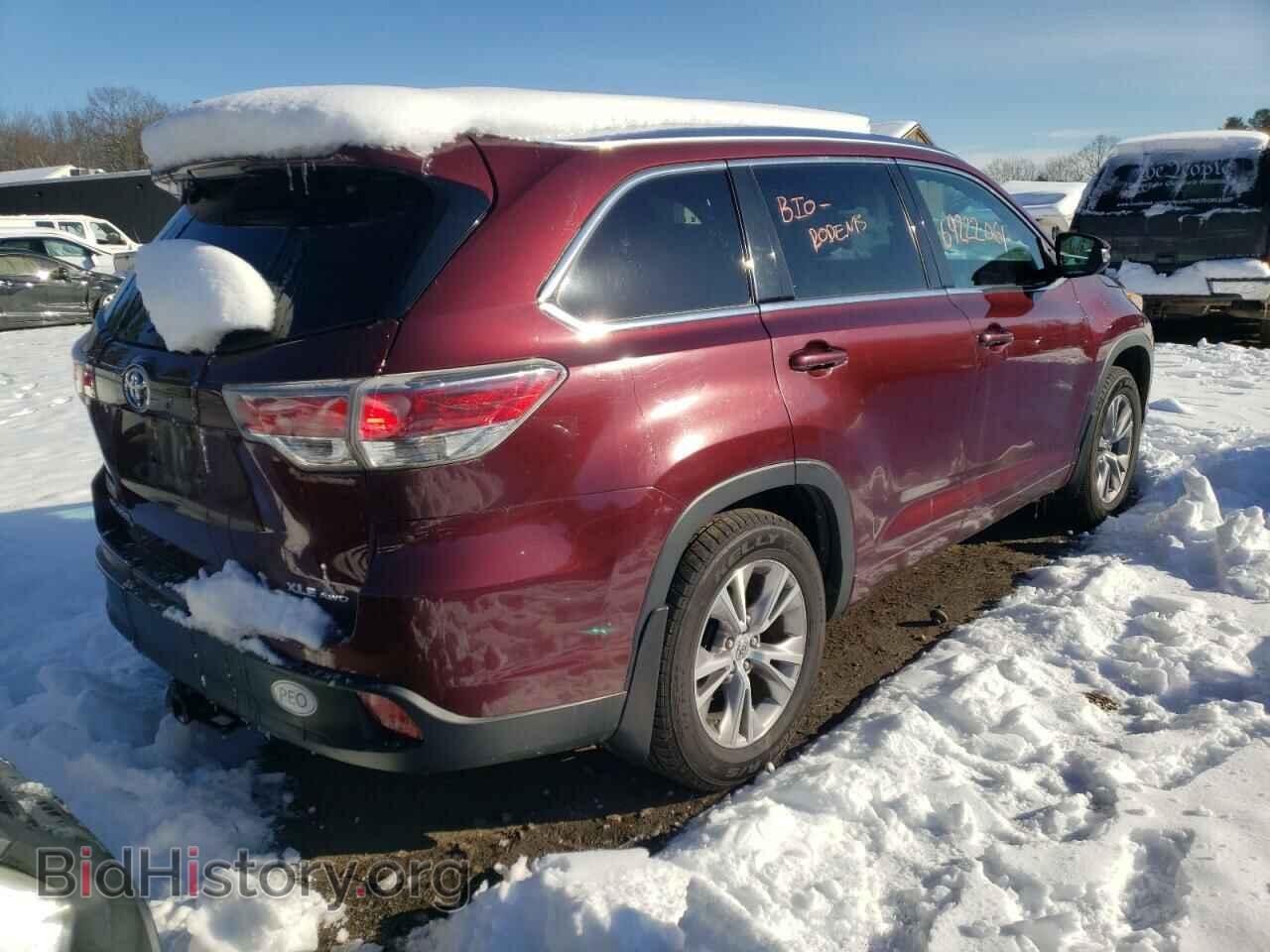 2015 TOYOTA HIGHLANDER - VIN: 5TDJKRFH5FS209983 - Фото 4