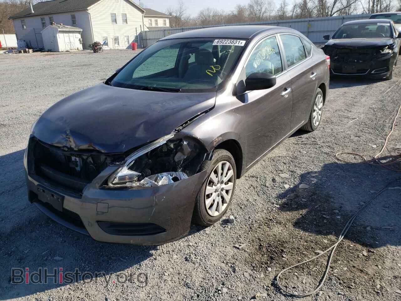 2014 NISSAN SENTRA - VIN: 3N1AB7AP2EY235728 - Фото 2