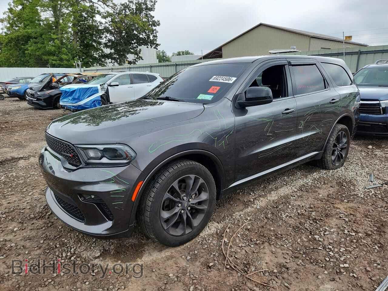 2021 Dodge DURANGO SXT (VIN 1C4RDJAG5MC521748) — фото 1 из 12, Copart, повреждение: вандализм