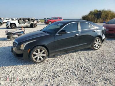 2014 Cadillac ATS, black — VIN 1G6AG5RX2E0110779, Copart
