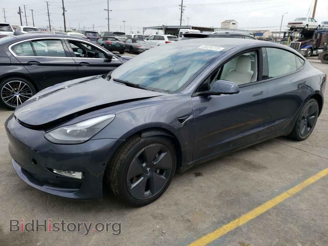 Фотография 5YJ3E1EA7NF330877 - TESLA MODEL 3 2022