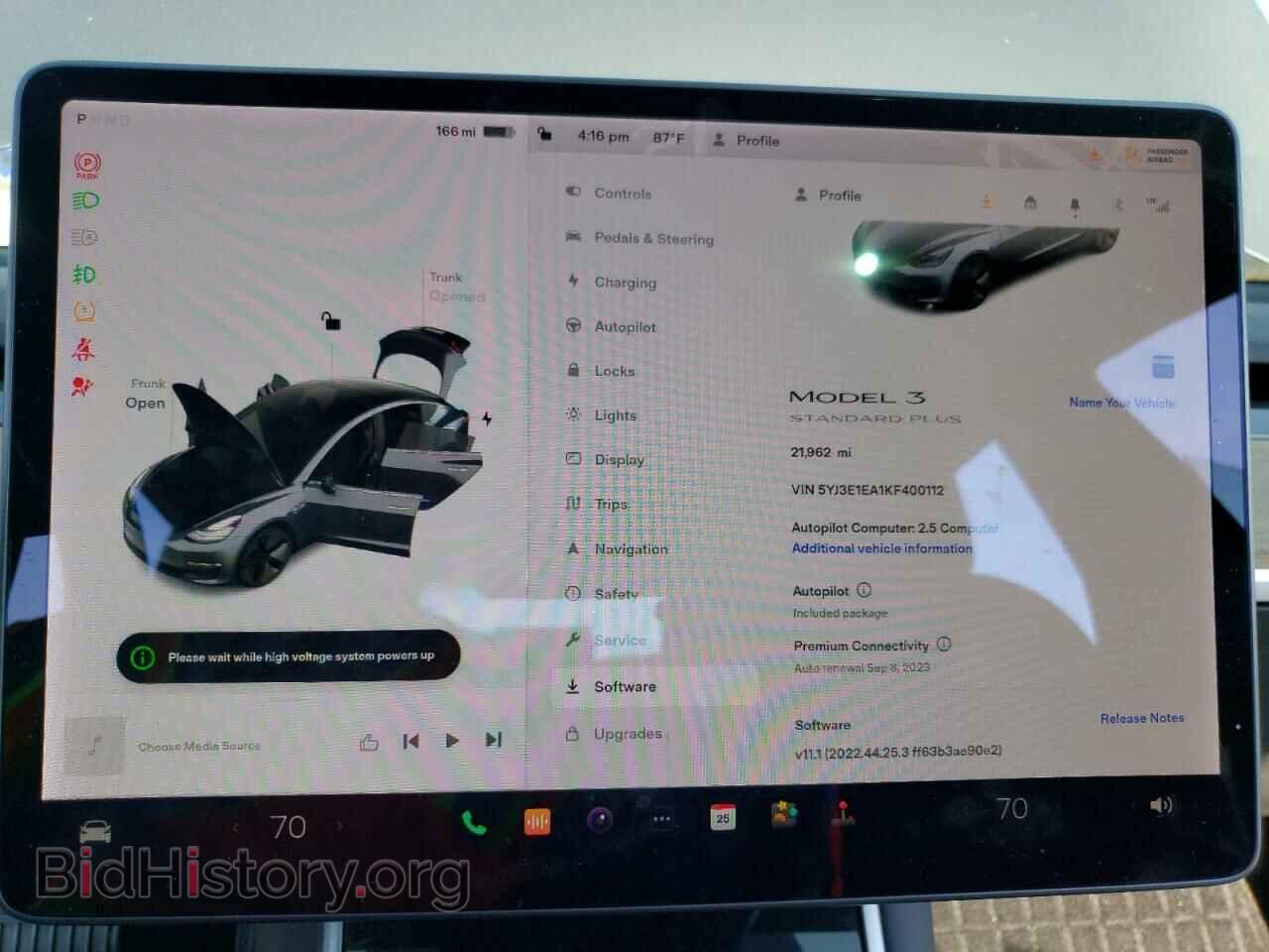 2019 TESLA MODEL 3 - VIN: 5YJ3E1EA1KF400112 - Фото 9