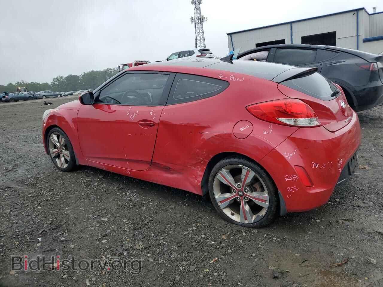 2013 HYUNDAI VELOSTER - VIN: KMHTC6AD7DU097328 - Фото 2