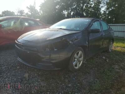2015 Dodge DART Dart SXT, black — VIN 1C3CDFBB6FD199872, Copart