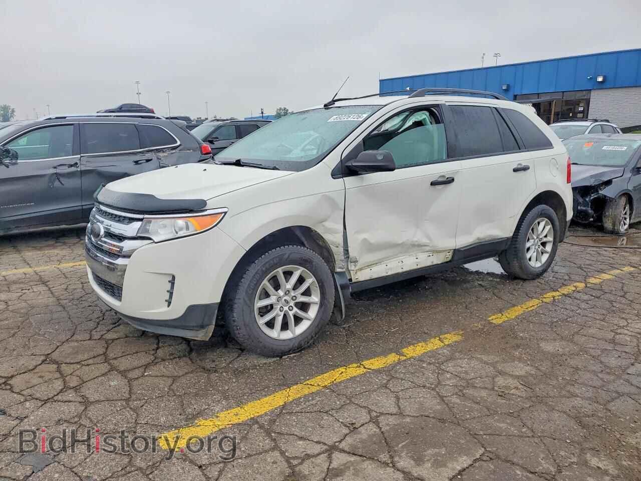 2013 Ford EDGE SE (VIN 2FMDK3GC0DBB43592) — photo 1 of 13, Copart, damage: side