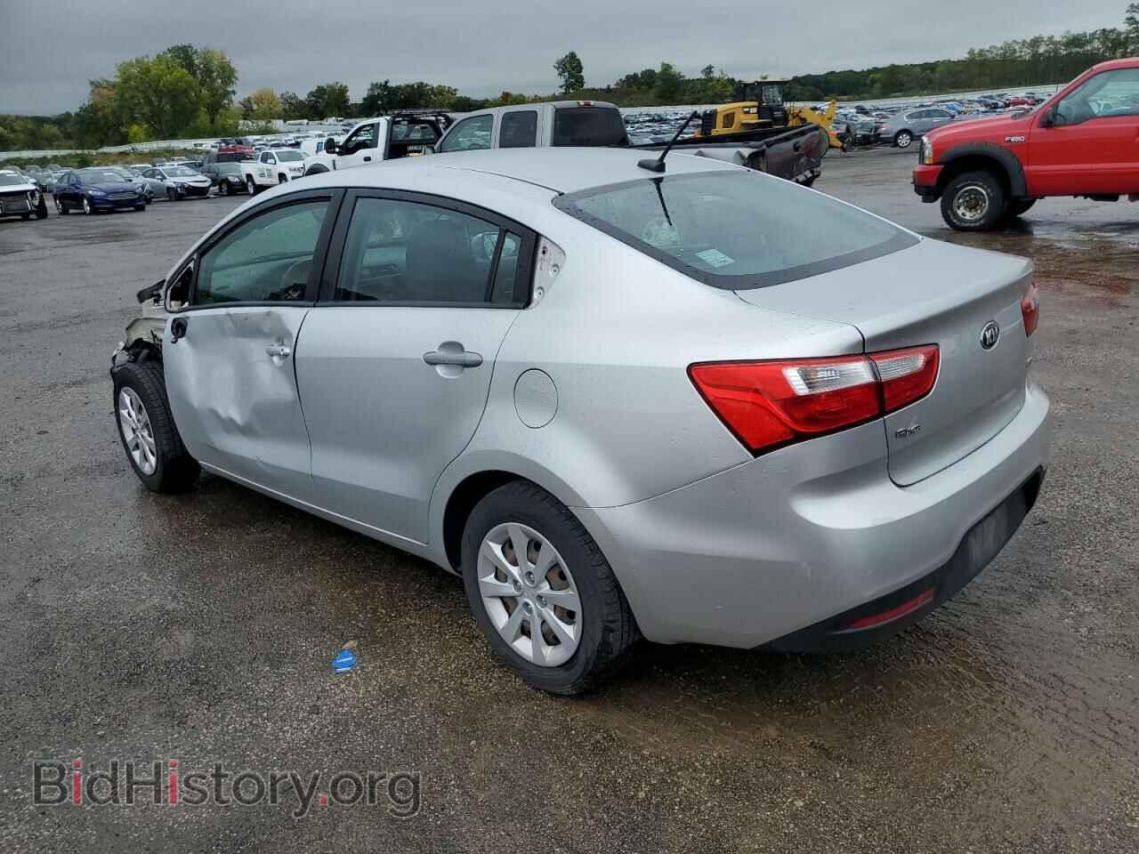 2014 KIA RIO - VIN: KNADM4A34E6372268 - Фото 2