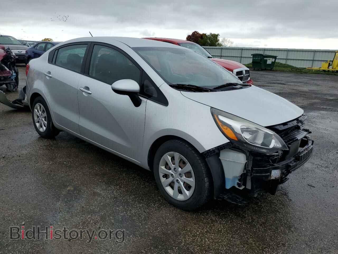 2014 KIA RIO - VIN: KNADM4A34E6372268 - Фото 4