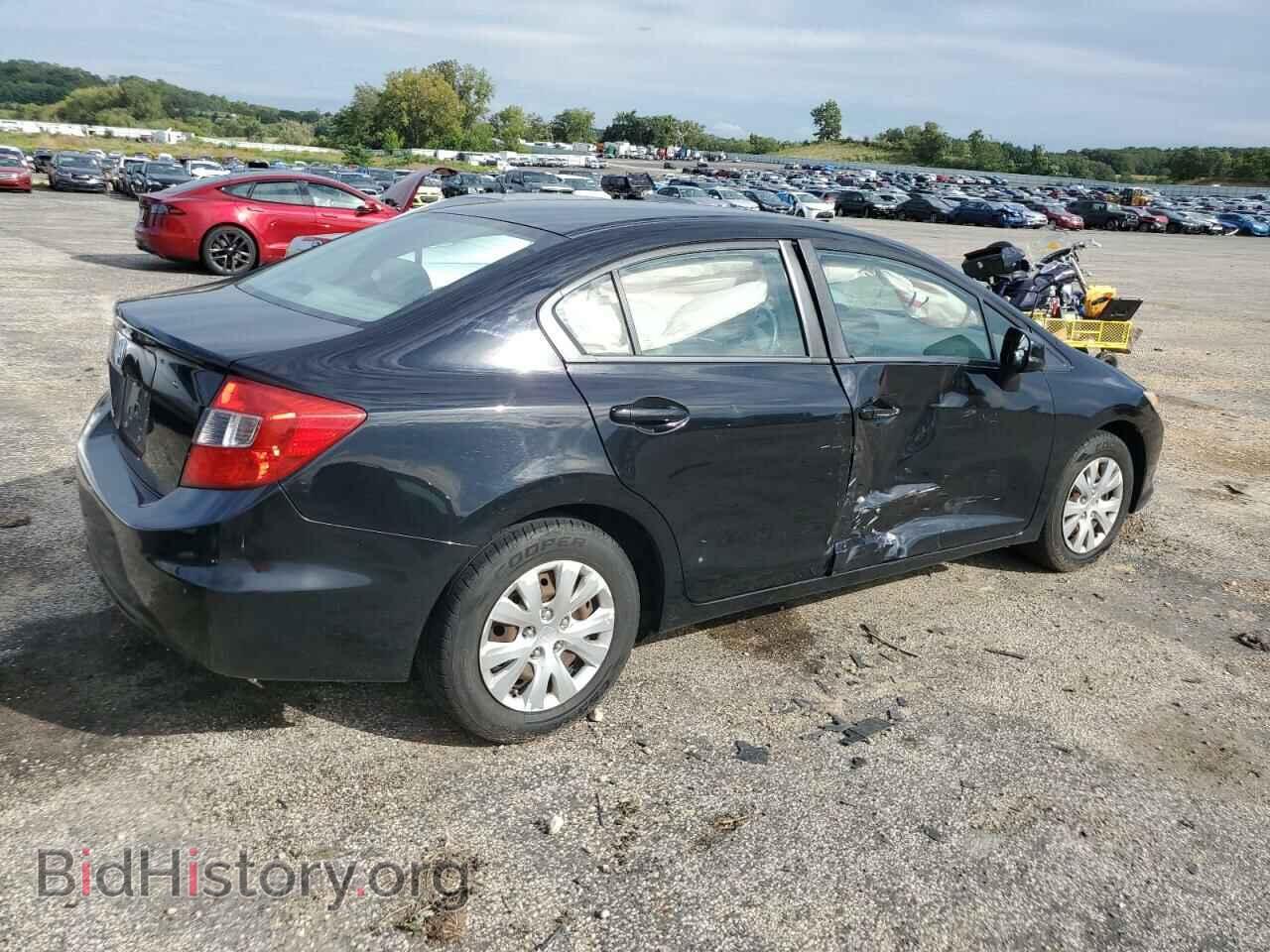 2012 HONDA CIVIC - VIN: 19XFB2F52CE024721 - Фото 3