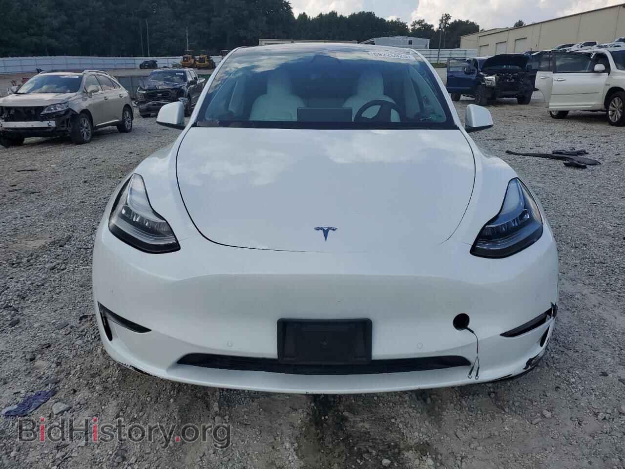 2022 TESLA MODEL Y - VIN: 7SAYGDEE3NF355041 - Фото 5