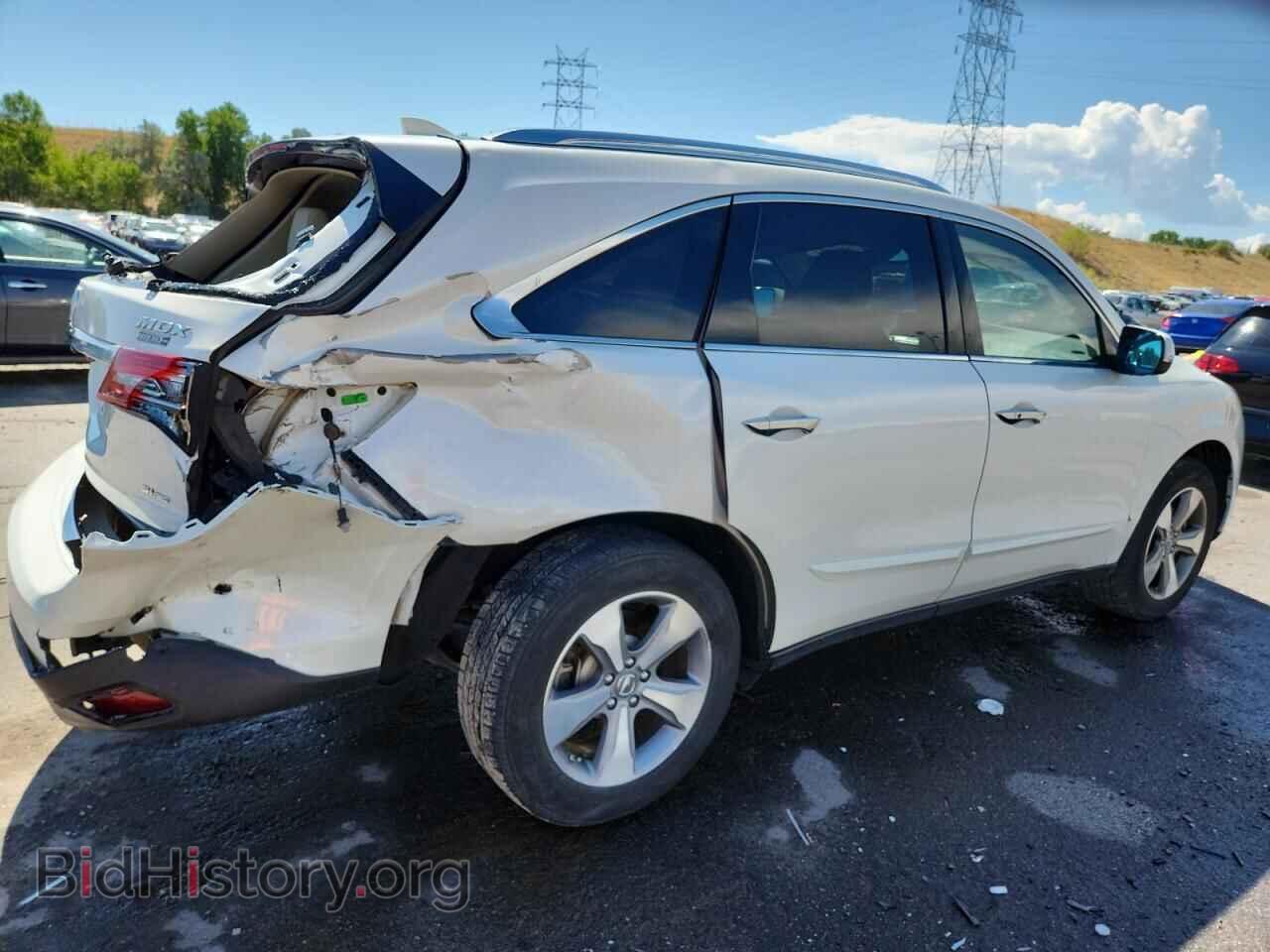 2014 ACURA MDX - VIN: 5FRYD4H25EB017372 - Фото 3
