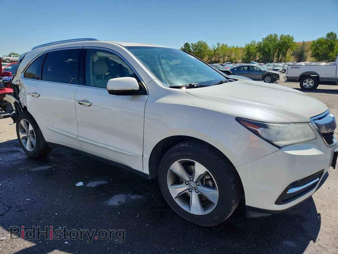 2014 ACURA MDX - VIN: 5FRYD4H25EB017372 - Фото 4