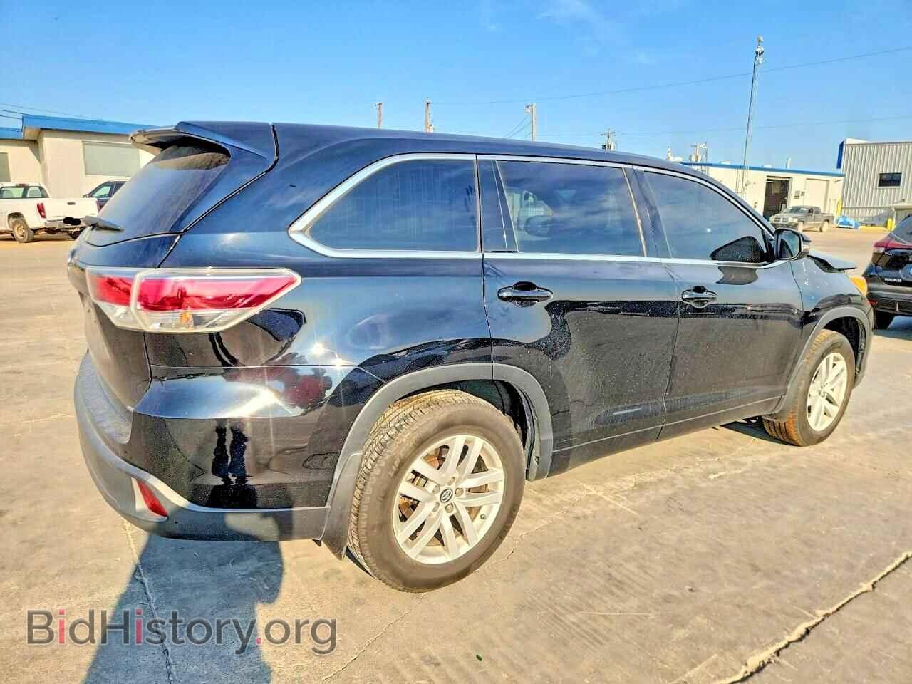 2016 TOYOTA HIGHLANDER - VIN: 5TDBKRFHXGS337769 - Фото 3