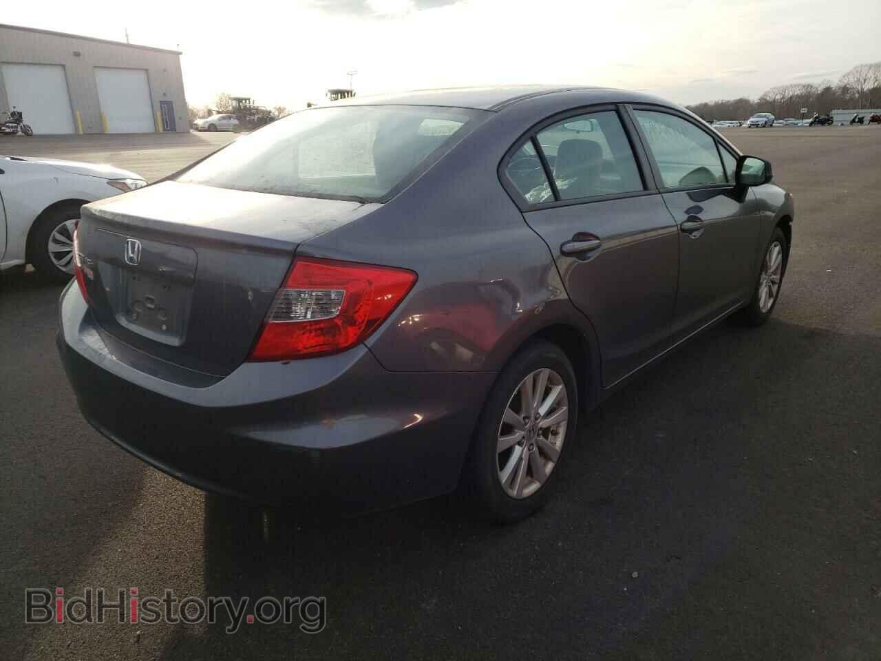 2012 HONDA CIVIC - VIN: 19XFB2F80CE355341 - Фото 4