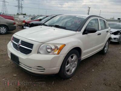 2008 Dodge CALIBER Caliber SX, белый — VIN 1B3HB48B98D755213, Copart