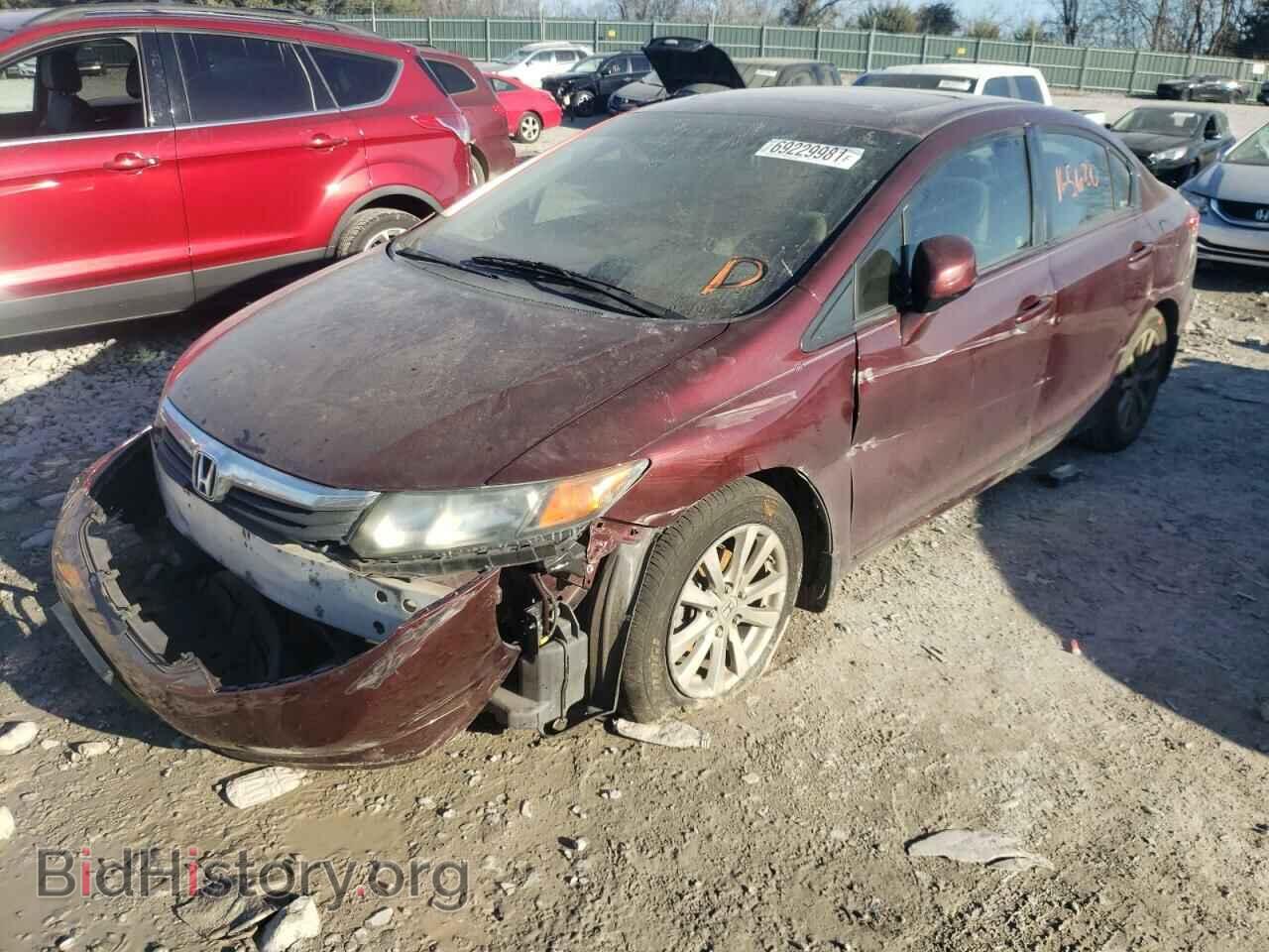 2012 HONDA CIVIC - VIN: 19XFB2F83CE089183 - Фото 2