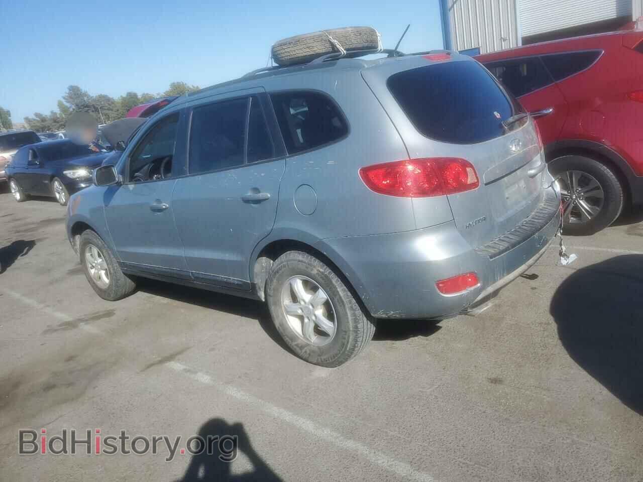 2007 HYUNDAI SANTA FE - VIN: 5NMSG13D97H014935 - Фото 2