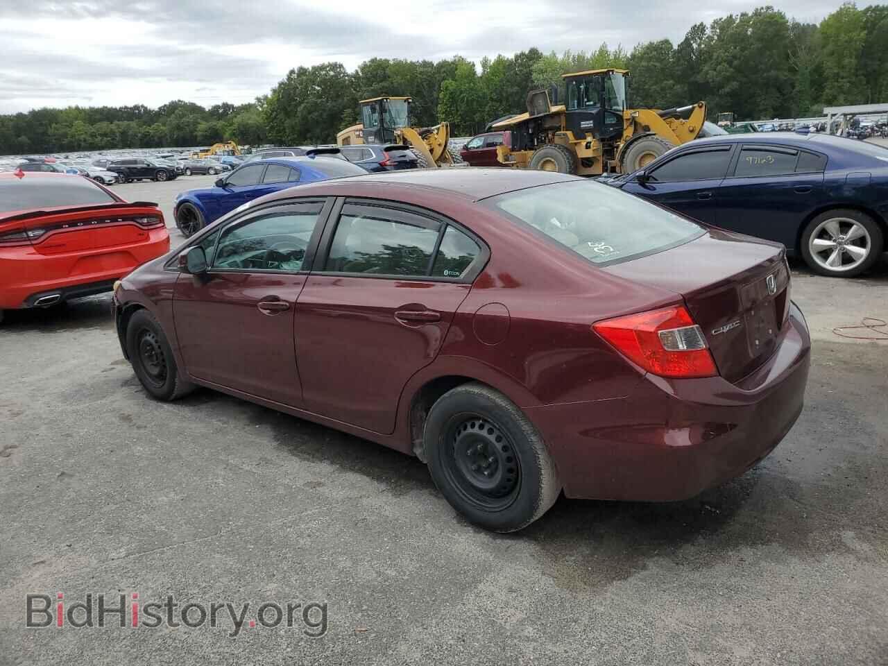 2012 HONDA CIVIC - VIN: 2HGFB2F5XCH534031 - Фото 2
