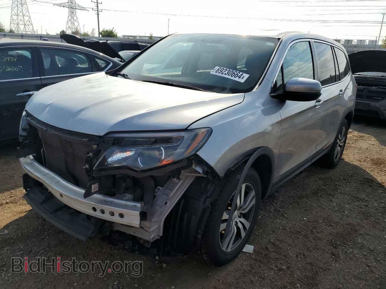 Фотография 5FNYF6H5XGB128309 - HONDA PILOT 2016