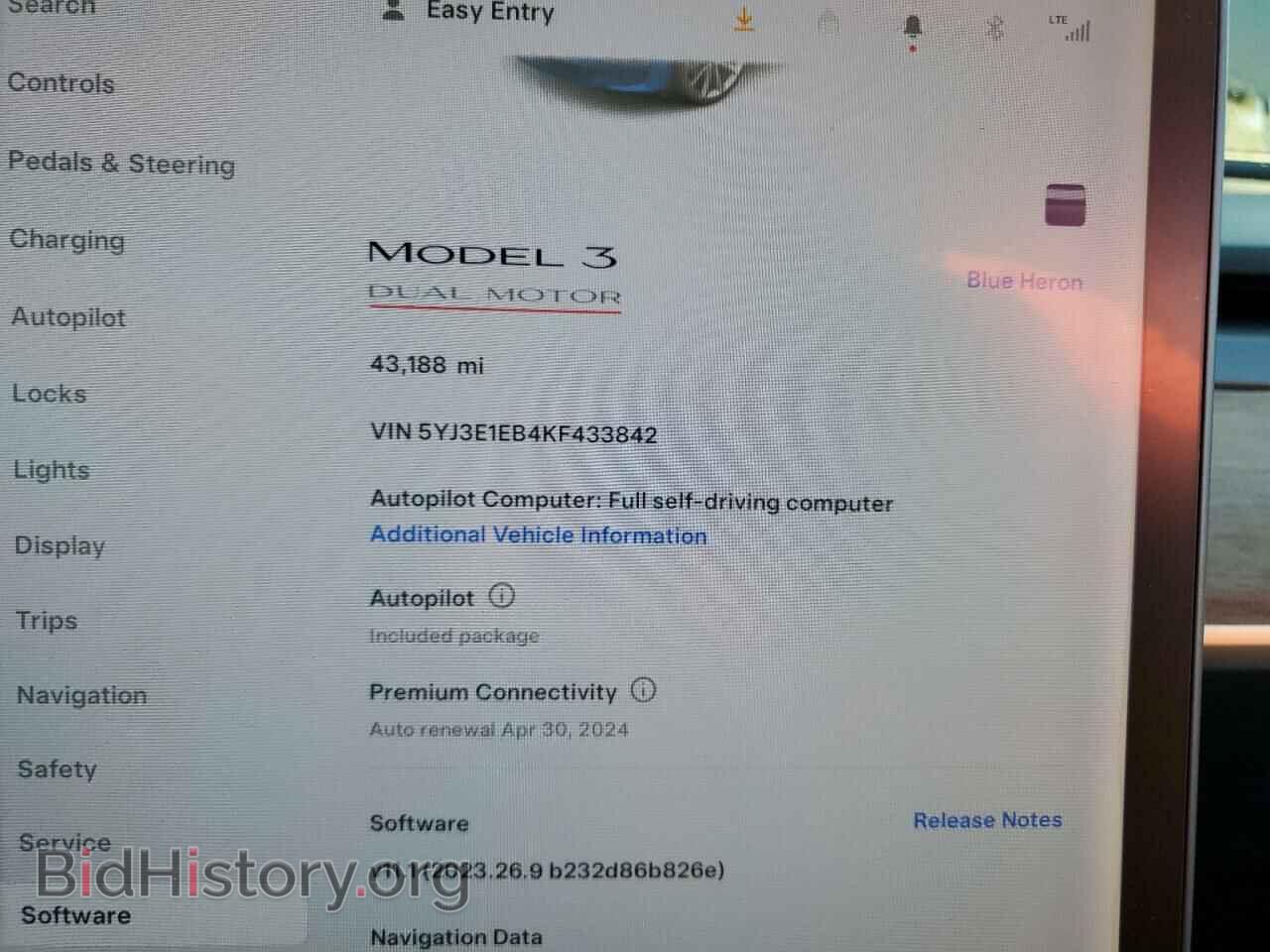 2019 TESLA MODEL 3 - VIN: 5YJ3E1EB4KF433842 - Фото 9