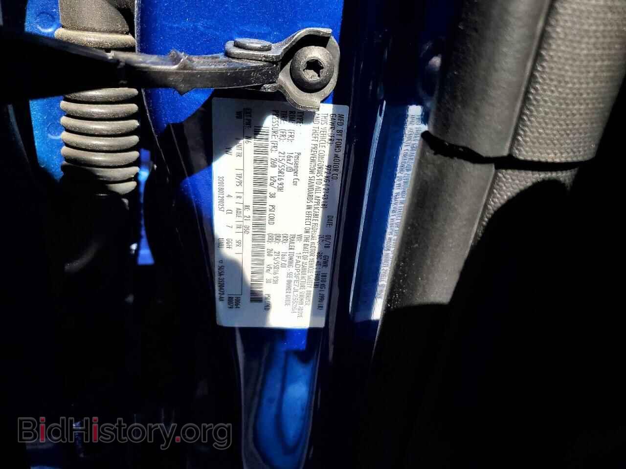 2018 FORD FOCUS - VIN: 1FADP3FE7JL255364 - Фото 12