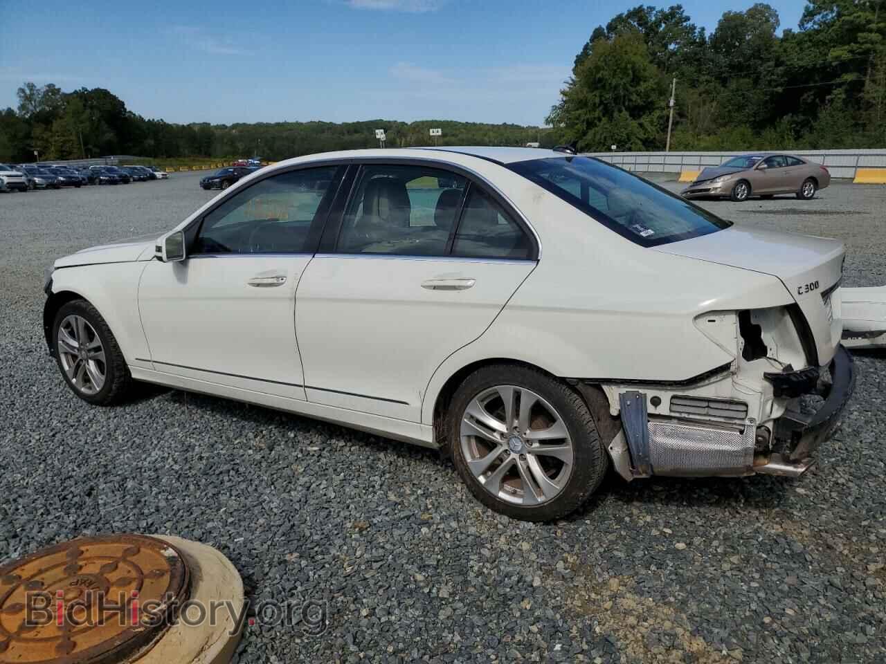 2012 MERCEDES-BENZ C-CLASS - VIN: WDDGF8BB3CF894481 - Фото 2