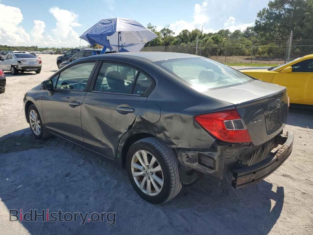 2012 HONDA CIVIC - VIN: 19XFB2F87CE372881 - Фото 2