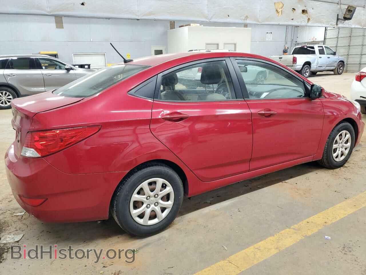 2013 HYUNDAI ACCENT - VIN: KMHCT4AE0DU444575 - Фото 3