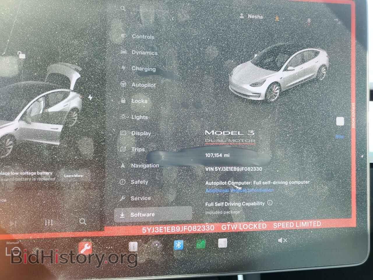 2018 TESLA MODEL 3 - VIN: 5YJ3E1EB9JF082330 - Photo 9