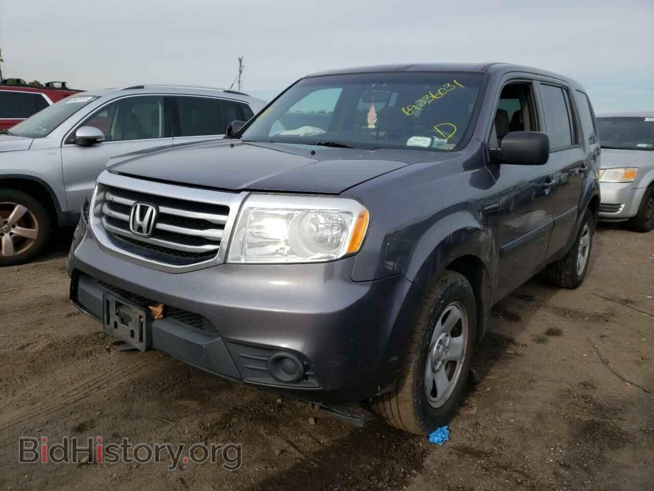 2015 HONDA PILOT - VIN: 5FNYF4H25FB016672 - Фото 2