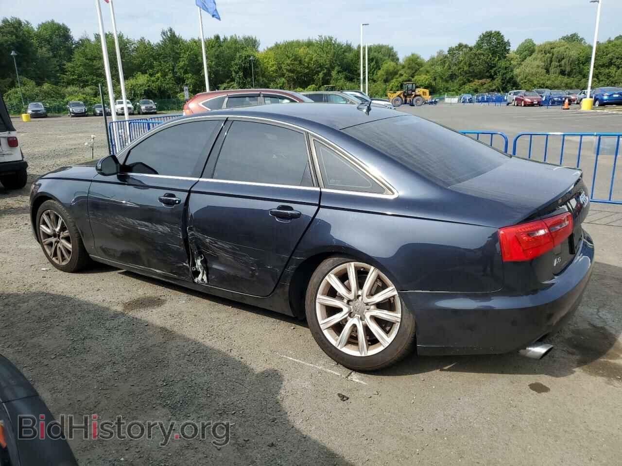 2013 AUDI A6 - VIN: WAUGFAFC3DN121891 - Фото 2