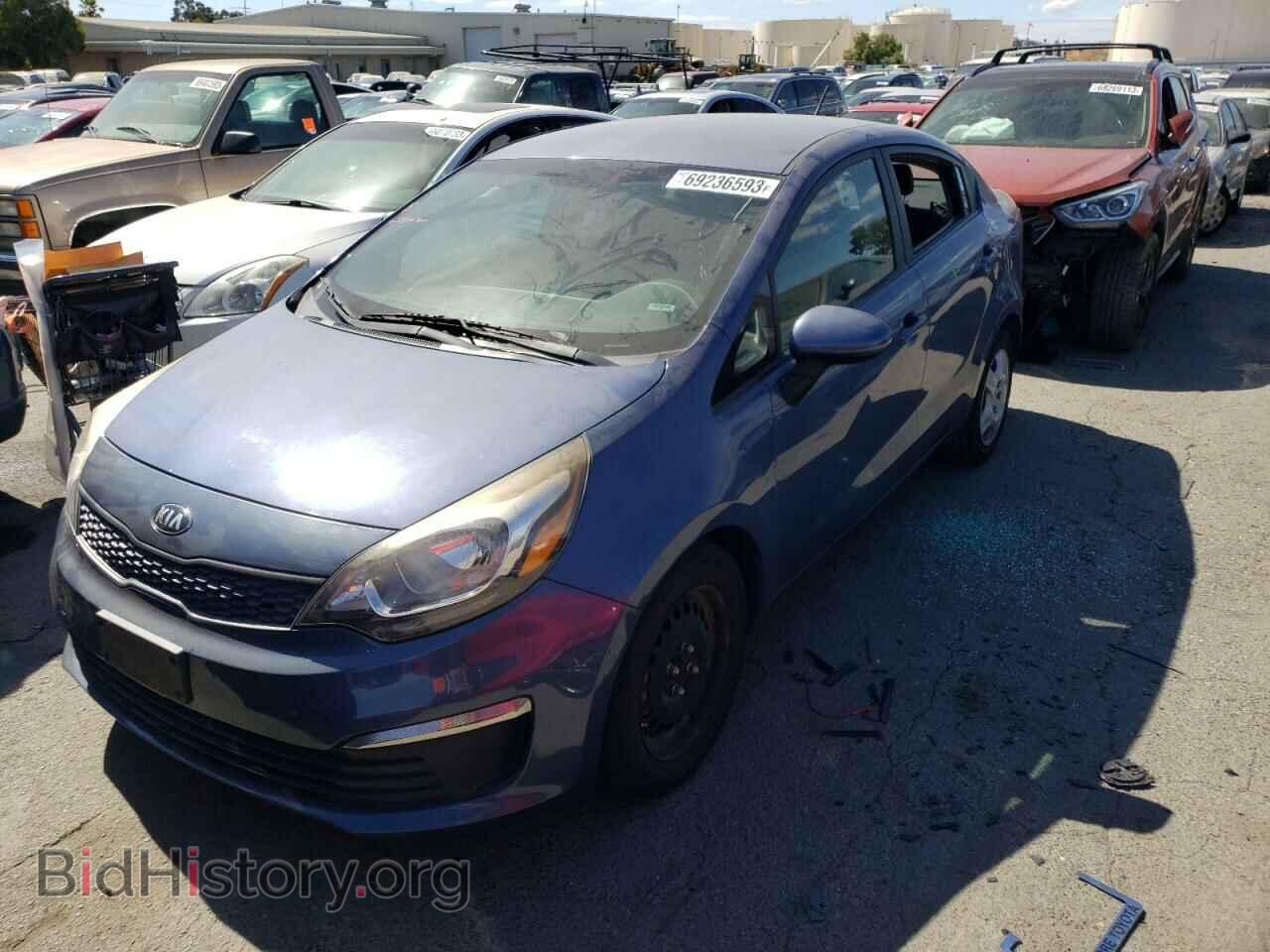 Фотография KNADM4A36G6697216 - KIA RIO 2016