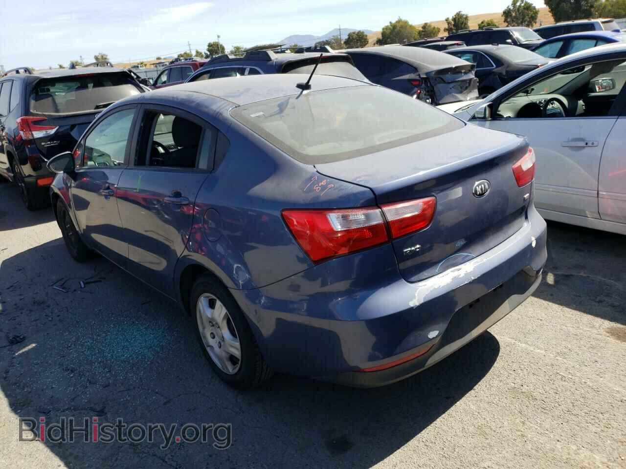 2016 KIA RIO - VIN: KNADM4A36G6697216 - Фото 2