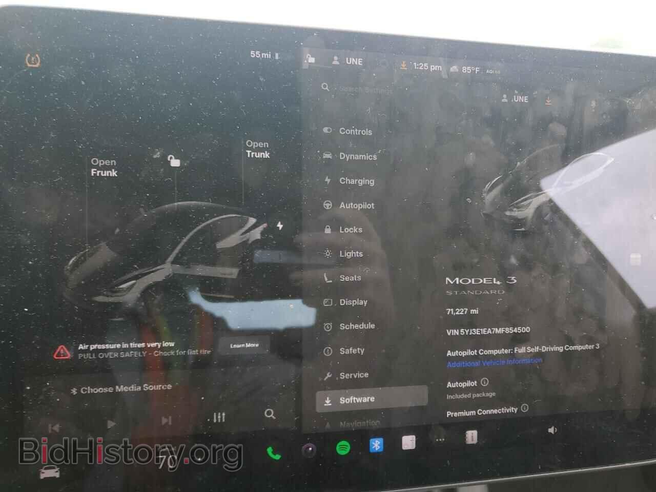 2021 TESLA MODEL 3 - VIN: 5YJ3E1EA7MF854500 - Фото 9