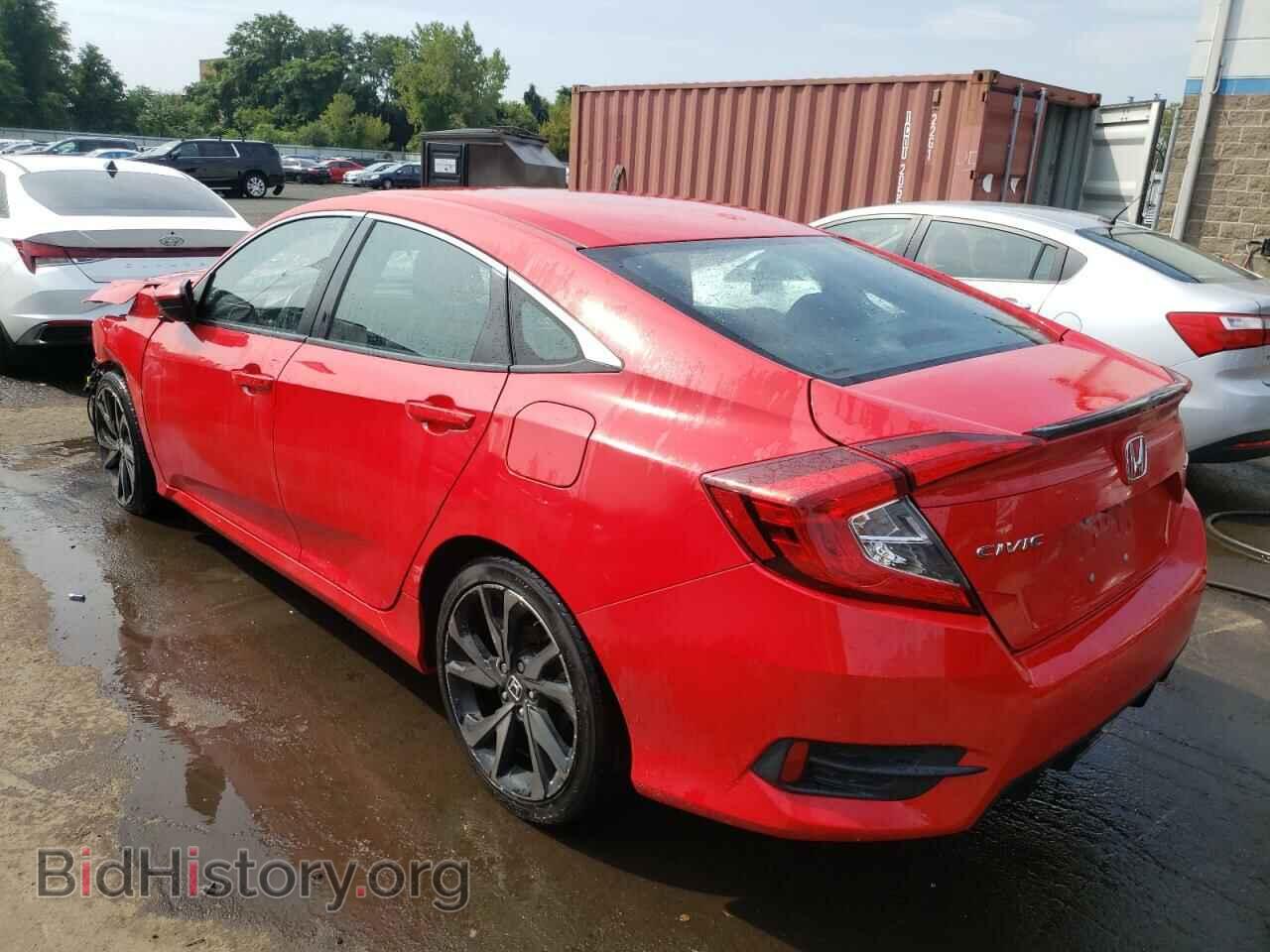 2019 HONDA CIVIC - VIN: 2HGFC2F83KH512832 - Фото 2