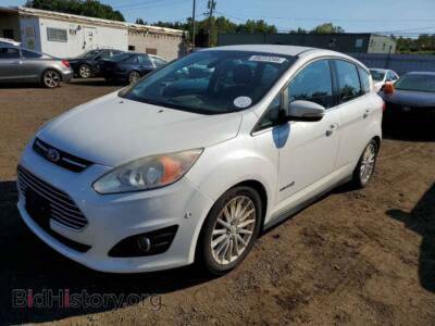 2013 Ford CMAX SEL, белый — VIN 1FADP5BU2DL518289, Copart