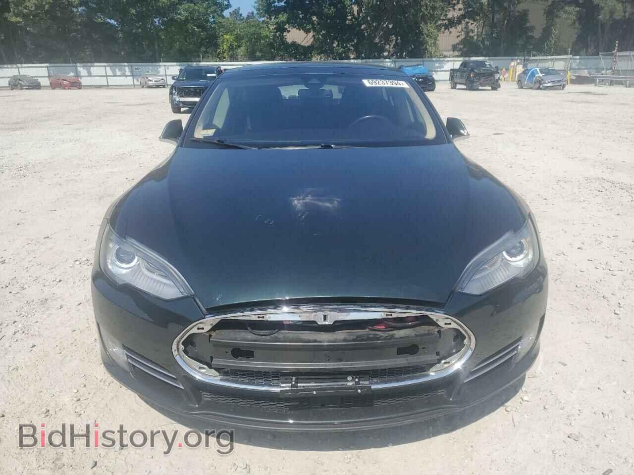 2014 TESLA MODEL S - VIN: 5YJSA1H10EFP55845 - Фото 5