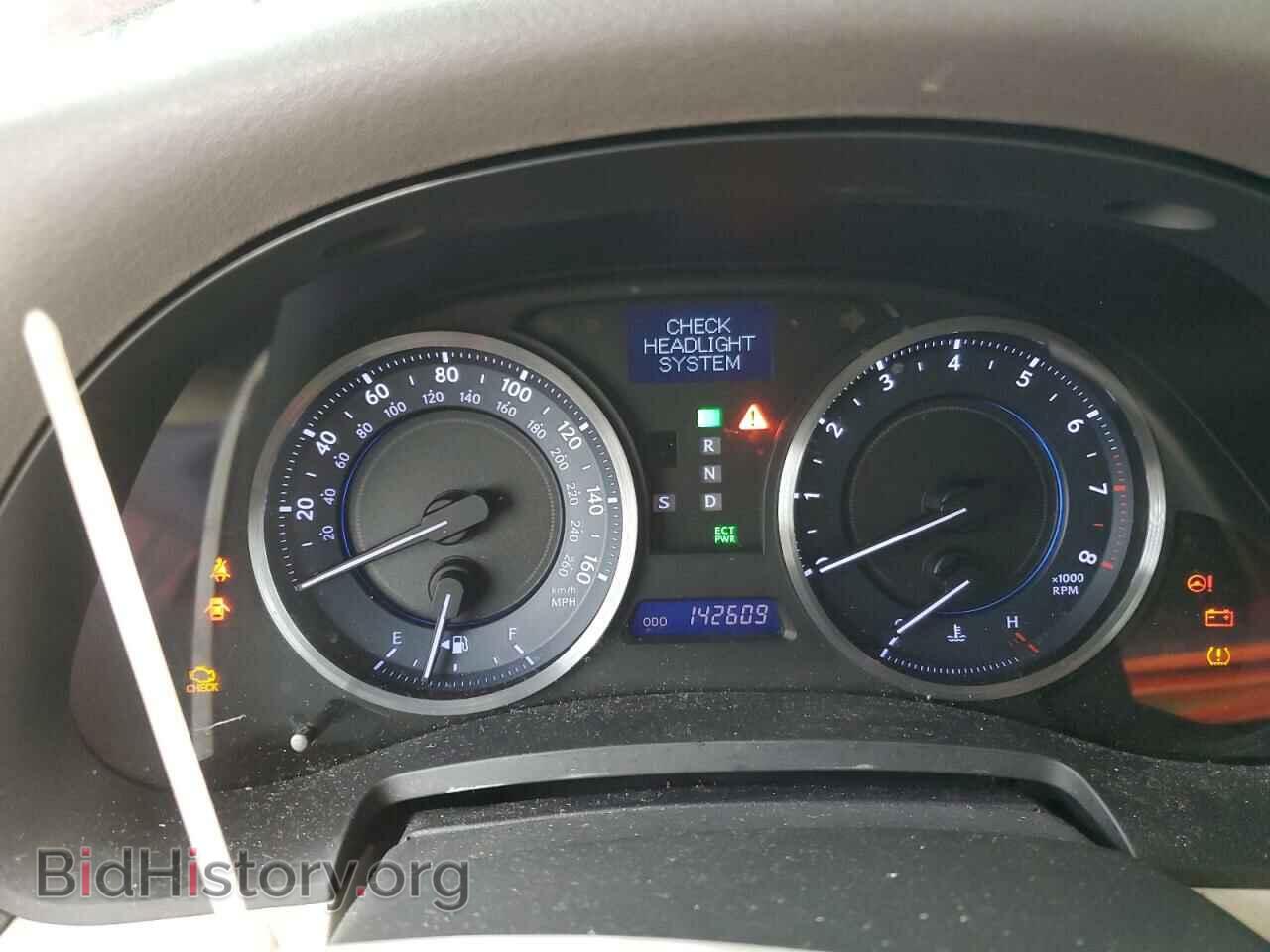 2012 LEXUS IS - VIN: JTHBE5C21C5029775 - Фото 9