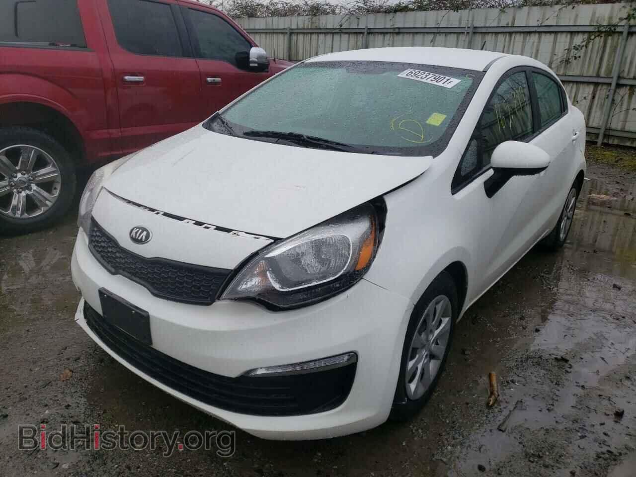 2016 KIA RIO - VIN: KNADM4A33G6676937 - Фото 2