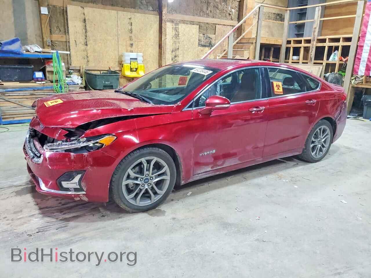 Фотография 3FA6P0RU5KR135964 - FORD FUSION 2019