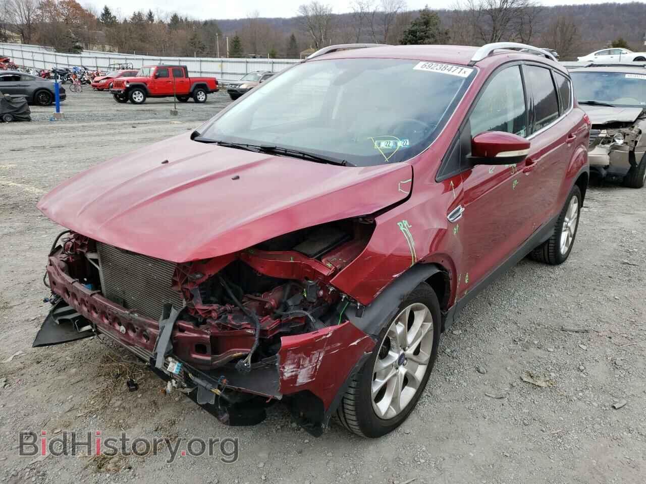 2014 FORD ESCAPE - VIN: 1FMCU9JX2EUC10659 - Фото 2