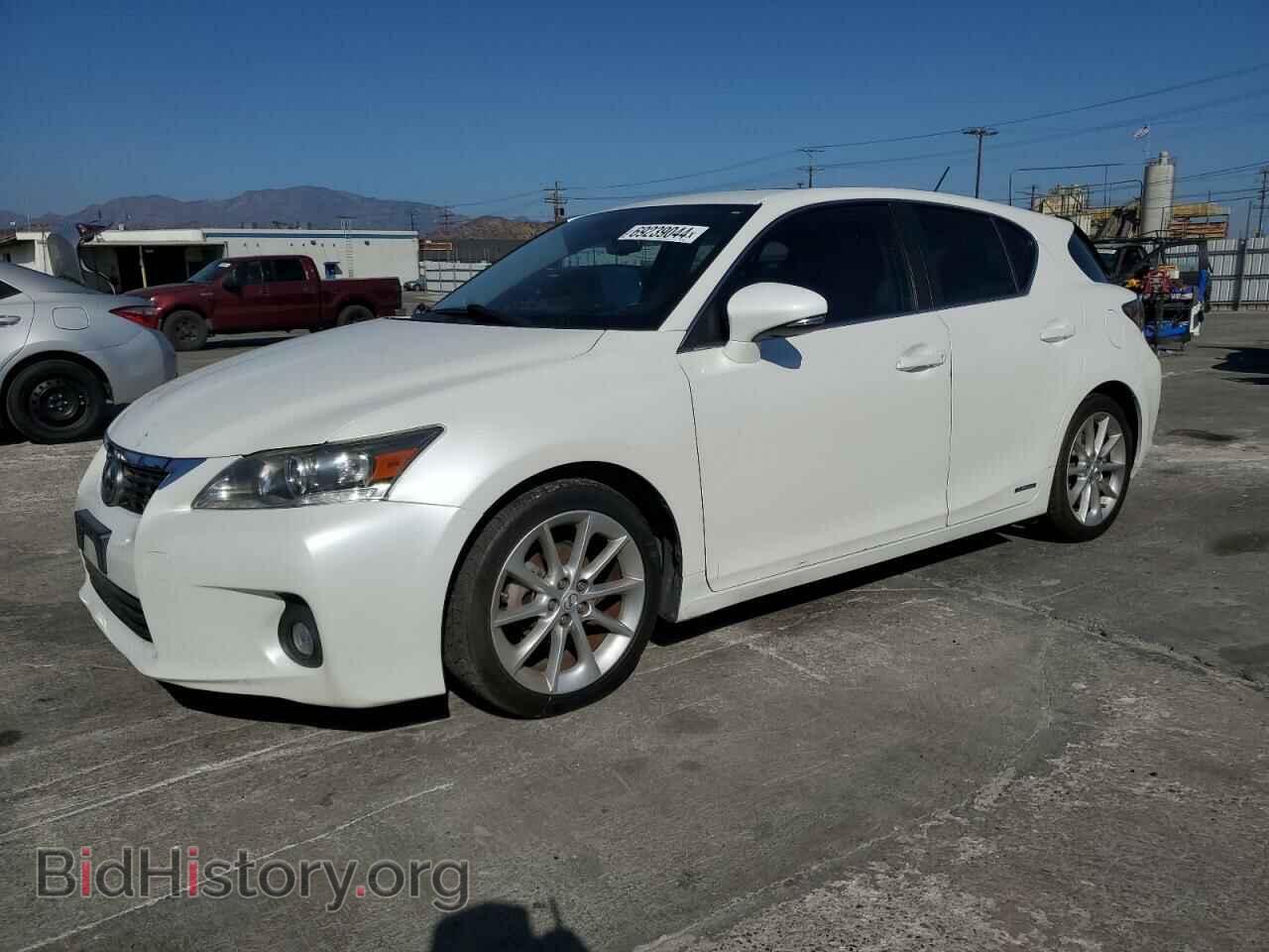 Photo JTHKD5BH8C2059608 - LEXUS CT 200 2012
