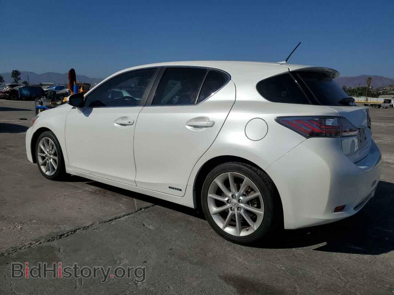 2012 LEXUS CT 200 - VIN: JTHKD5BH8C2059608 - Фото 2