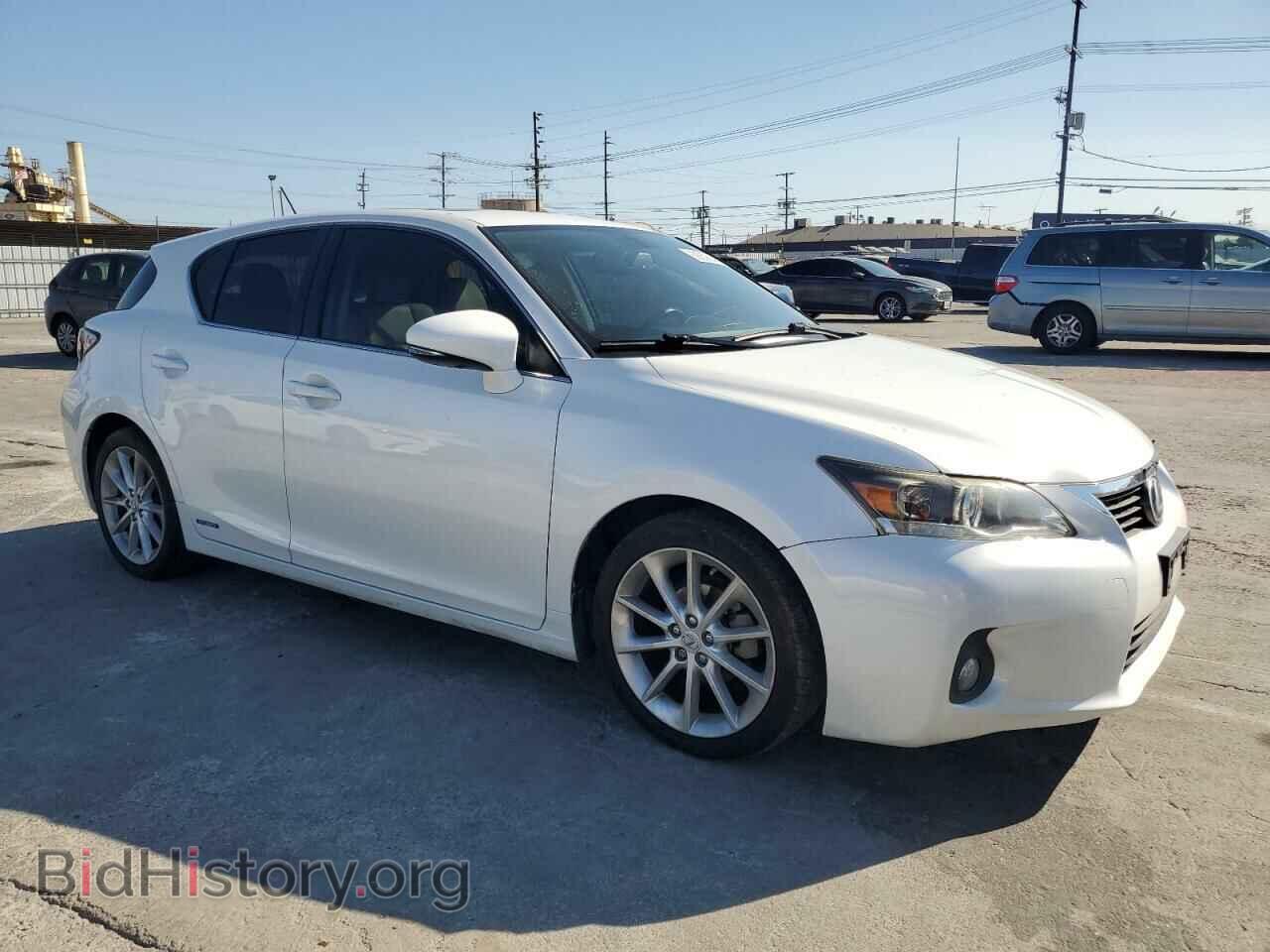 2012 LEXUS CT 200 - VIN: JTHKD5BH8C2059608 - Фото 4