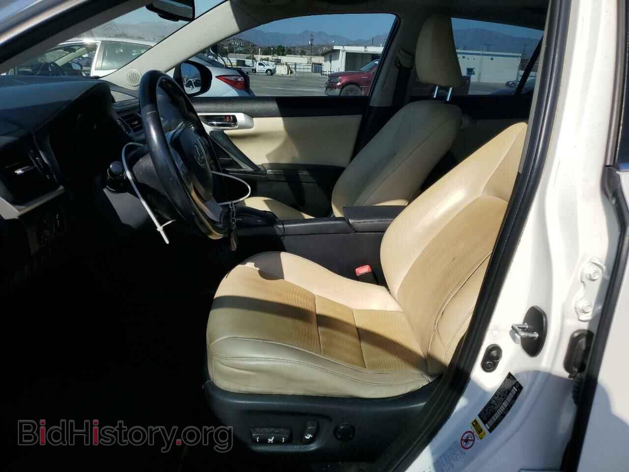 2012 LEXUS CT 200 - VIN: JTHKD5BH8C2059608 - Фото 7
