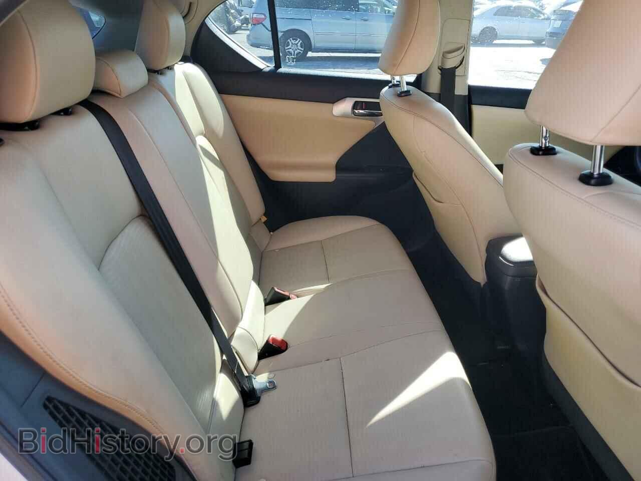 2012 LEXUS CT 200 - VIN: JTHKD5BH8C2059608 - Фото 10