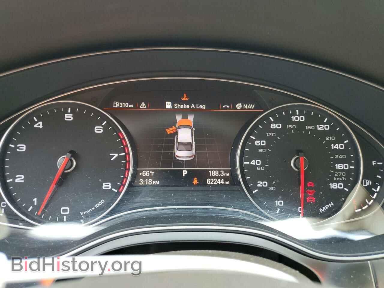 2014 AUDI A6 - VIN: WAUHGAFC4EN155762 - Фото 9